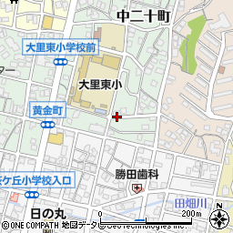 福岡県北九州市門司区中二十町10-20周辺の地図