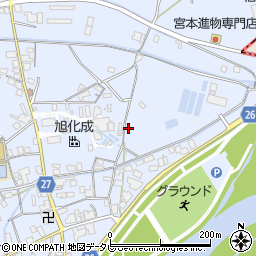 和歌山県御坊市藤田町藤井2303周辺の地図