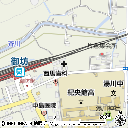 和歌山県御坊市湯川町小松原29周辺の地図
