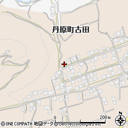 愛媛県西条市丹原町古田1523周辺の地図