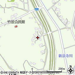 福岡県北九州市若松区竹並1843周辺の地図