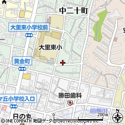 福岡県北九州市門司区中二十町10-17周辺の地図