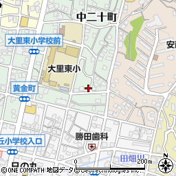 福岡県北九州市門司区中二十町10-13周辺の地図