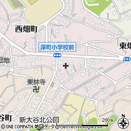 福岡県北九州市若松区西畑町1-15周辺の地図