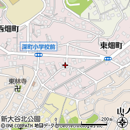 福岡県北九州市若松区西畑町1-3周辺の地図