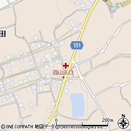 愛媛県西条市丹原町古田甲-752周辺の地図
