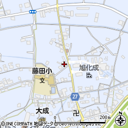 和歌山県御坊市藤田町藤井2033-1周辺の地図