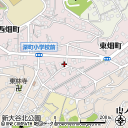 福岡県北九州市若松区西畑町1-2周辺の地図