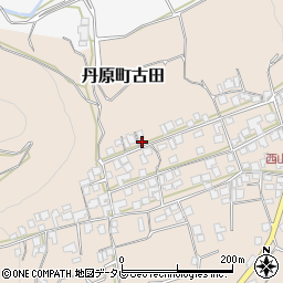愛媛県西条市丹原町古田甲-1450周辺の地図
