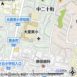 福岡県北九州市門司区中二十町10-22周辺の地図
