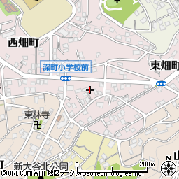 福岡県北九州市若松区西畑町1-28周辺の地図