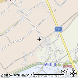愛媛県西条市丹原町古田甲-879周辺の地図