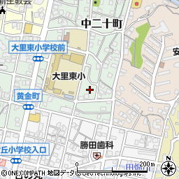 福岡県北九州市門司区中二十町10-35周辺の地図