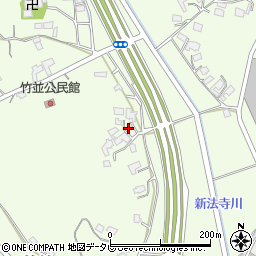 福岡県北九州市若松区竹並1835周辺の地図