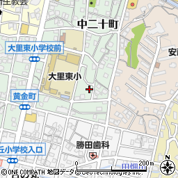福岡県北九州市門司区中二十町10-11周辺の地図