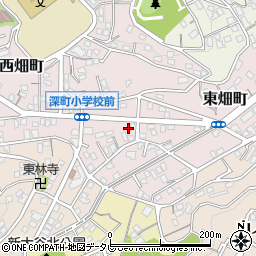 福岡県北九州市若松区西畑町1-29周辺の地図