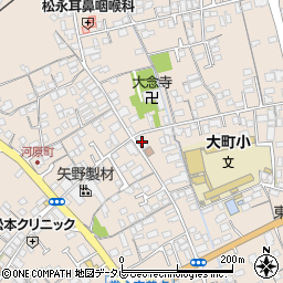 大町１２９０周辺の地図