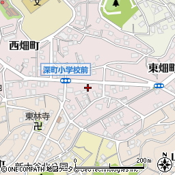福岡県北九州市若松区西畑町1-27周辺の地図