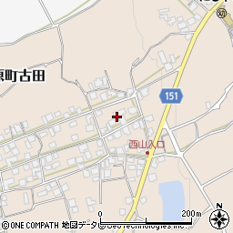 愛媛県西条市丹原町古田甲-1419周辺の地図
