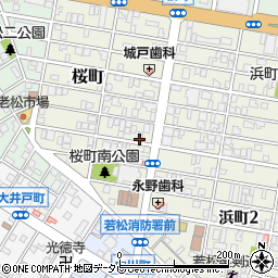 アップルハート北九州店周辺の地図