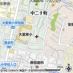 福岡県北九州市門司区中二十町10-37周辺の地図