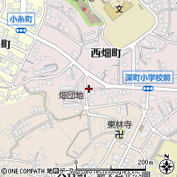 福岡県北九州市若松区西畑町4-5周辺の地図