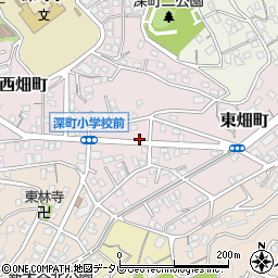 福岡県北九州市若松区西畑町11-2周辺の地図