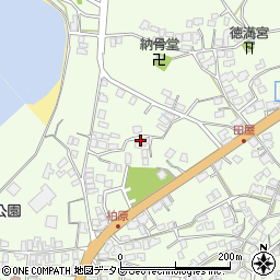 福岡県芦屋町（遠賀郡）田屋周辺の地図
