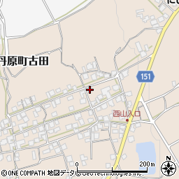 愛媛県西条市丹原町古田1473周辺の地図
