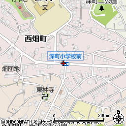 福岡県北九州市若松区西畑町11-12周辺の地図