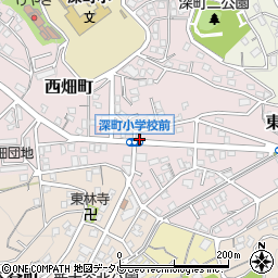 福岡県北九州市若松区西畑町11-10周辺の地図