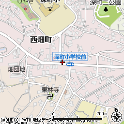 福岡県北九州市若松区西畑町11-14周辺の地図