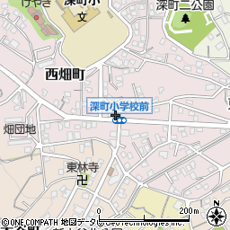 福岡県北九州市若松区西畑町11-24周辺の地図