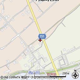 愛媛県西条市丹原町古田甲-408周辺の地図