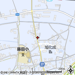 藤井郵便局周辺の地図