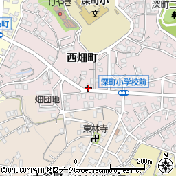 福岡県北九州市若松区西畑町9-15周辺の地図