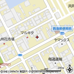 株式会社九州めいらく　小倉営業所周辺の地図