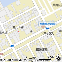 小倉協同物産株式会社　製造部周辺の地図