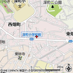 福岡県北九州市若松区西畑町11周辺の地図