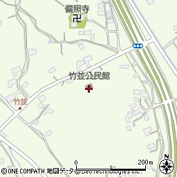 福岡県北九州市若松区竹並1811周辺の地図