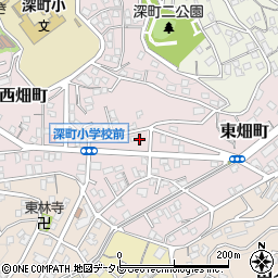 福岡県北九州市若松区西畑町11-34周辺の地図