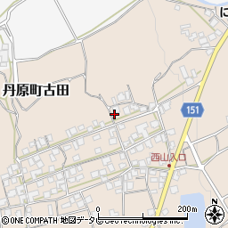 愛媛県西条市丹原町古田甲-1473周辺の地図