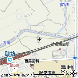 和歌山県御坊市湯川町小松原16周辺の地図