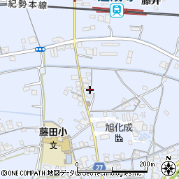 和歌山県御坊市藤田町藤井2023周辺の地図