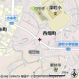 福岡県北九州市若松区西畑町9-25周辺の地図