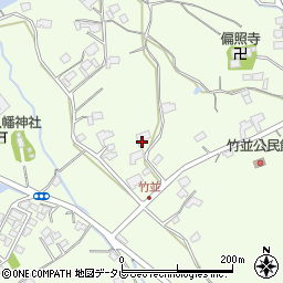 福岡県北九州市若松区竹並2376周辺の地図