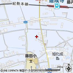 和歌山県御坊市藤田町藤井2027-1周辺の地図