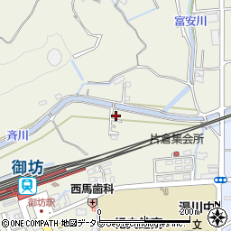 和歌山県御坊市湯川町小松原16-6周辺の地図