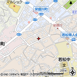 福岡県北九州市若松区西園町18-6周辺の地図