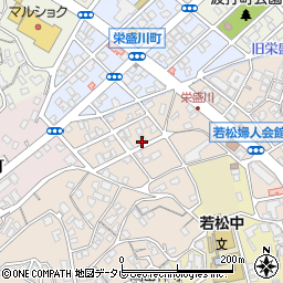 福岡県北九州市若松区西園町18-4周辺の地図